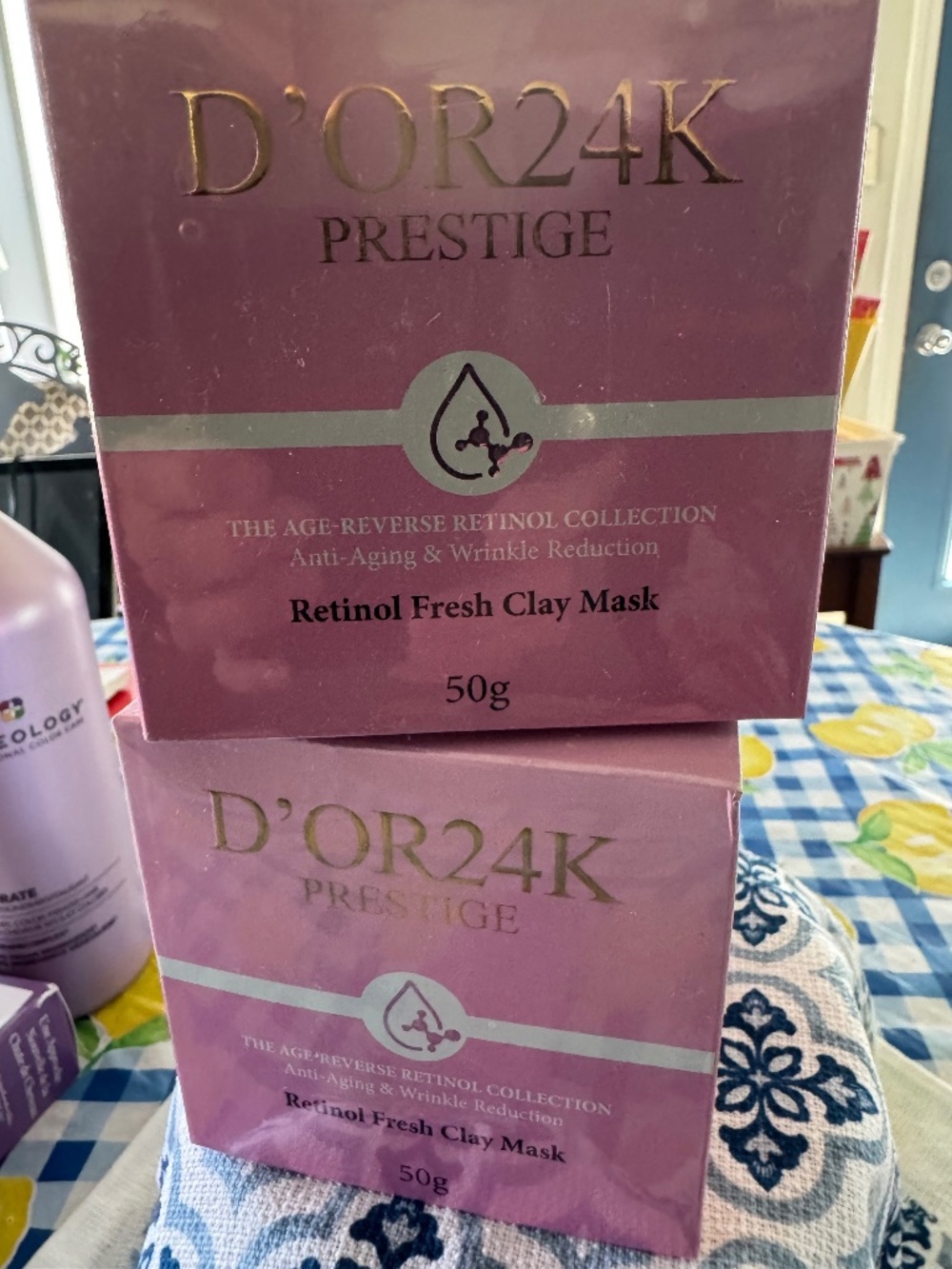 DOR24K Prestige Retinol Fresh Clay Mask